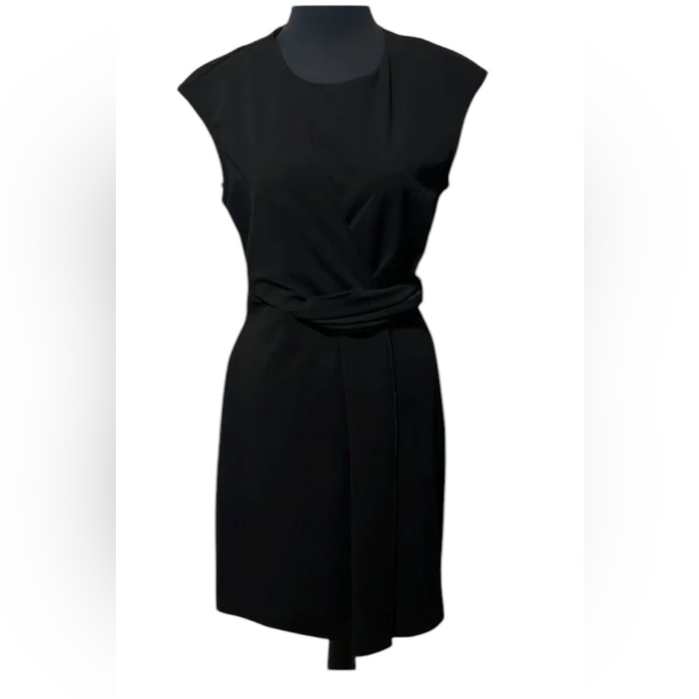 Rachael Roy collection black dress w belt